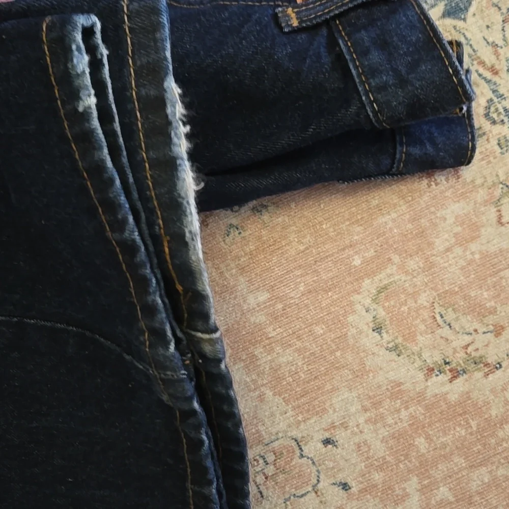 Levi's 517 Dark Indigo Straight Blue Jeans 100% Cotton Classic 5 Pocket W40xL32